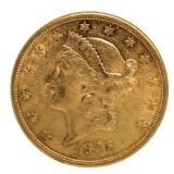 1896-S Liberty Head $20 Gold Piece
