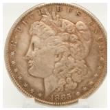 1885-P Morgan Silver Dollar