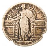 1917 Standing Liberty Silver Quarter