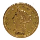 1878-S Liberty Head $2.50 Gold Piece