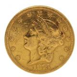 1875-S Liberty $20 Gold Piece