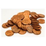 Roll (50) Gem BU Lincoln Cents