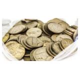 (106) Silver Jefferson War Nickels