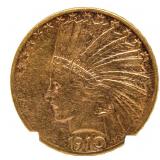 1910-S Indian $10 Gold Piece