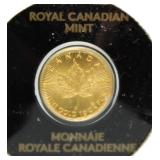 2016 Royal Canadian Mint 1 Gram Maple Leaf