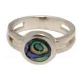 Vintage Abalone Estate Ring