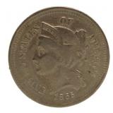 1865 3 Cent Nickel