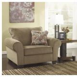 Ashley 117 XX-Large 57" Rolled Arm Chair 1/2