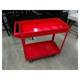 Metal Tool Cart On Casters