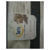 King Serta Woodview Matt & Box