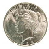 1923 Gem BU Peace Silver Dollar