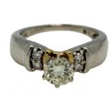 Platinum Brilliant 1.00 ct Diamond Solitaire Ring