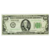 1928 "Redeemable Gold" $100 Federal Reserve Note