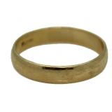 14kt Gold 3.8 mm Thick Wedding Band