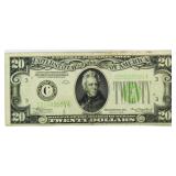 Series 1934 Green Seal $20 Federal Reserve Note