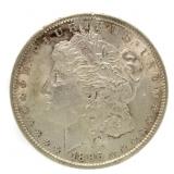 1896 AU Morgan Silver Dollar