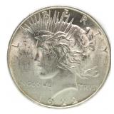 1922 Choice BU Peace Silver Dollar