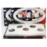 1999, 2000, 01 Platinum Edition State Quarters