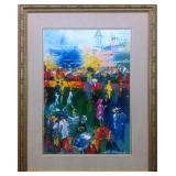 Derby Day by Leroy Neiman