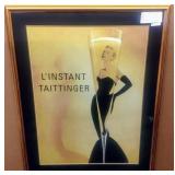 Linstant Tattinger Vintage Poster