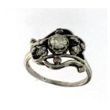 14kt Gold Brilliant Diamond Estate Ring