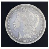 1881-S Morgan Silver Dollar