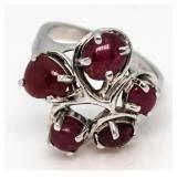 14kt Gold Genuine 2.25 ct Ruby Estate Ring