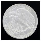 1942-D Walking Liberty Silver Half Dollar