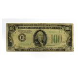 Series 1934.A Green Seal $100 Bank Note