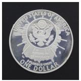 1991 Mount Rushmore Silver Commemorative Proof