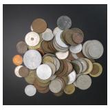 (100) Bag Foreign Estate Coins