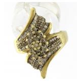 14kt Gold Beautiful 1.00 ct Diamond Dinner Ring