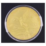 2016 Gold Gild Mexico Silver Libertad