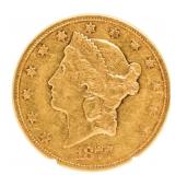 1877-S Liberty $20 Gold Piece