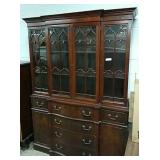 Mahogany Breakfront China