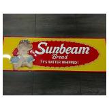 Metal Sunbeam Bread Sign