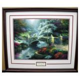 Bridge Of Hope Giclee by Thomas Kinkade