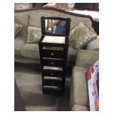 Black Standing Jelwery Box