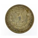 1883-O BU Rainbow Toned Morgan Silver Dollar