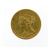 1901-S Liberty Head $5 Gold Quarter Eagle