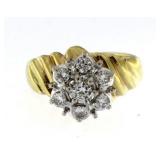 14kt Gold Antique 3/4 ct Quality Diamond Ring
