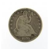 1876 Seated Liberty Silver Half Dollar *Better