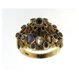 14kt Gold Antique Gemstone Estate Ring