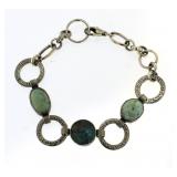 Genuine 18.00 ct Turquoise Bracelet