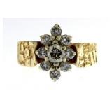 14kt Gold Antique 3/4 ct VS Diamond Estate Ring