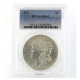 1898 MS62 Morgan Silver Dollar