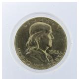 1963 BU Franklin Silver Half Dollar
