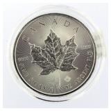 2018 Canadian Maple Leaf Silver Argent Pur