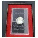 1972 Eisenhower Proof Silver Dollar