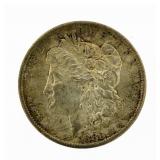 1883-O BU Rainbow Toned Morgan Silver Dollar
